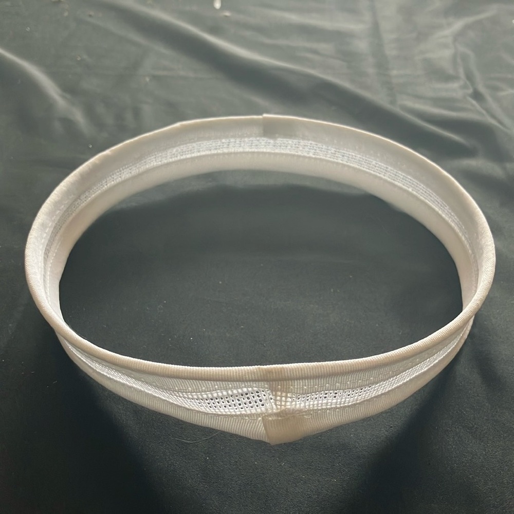 Elegant White TearDrop Buckram Frame $16 for 2